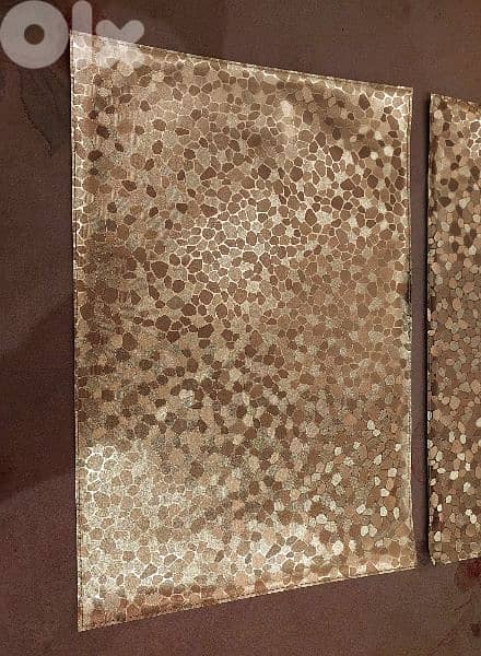 Golden Placemat - مفرش سفرة لتحت الصحن 9