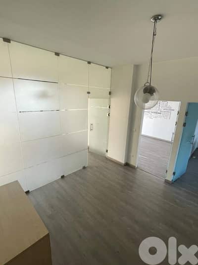 100 Sqm | Fully renovated office for rent in Jdeideh / Nahr el Mot