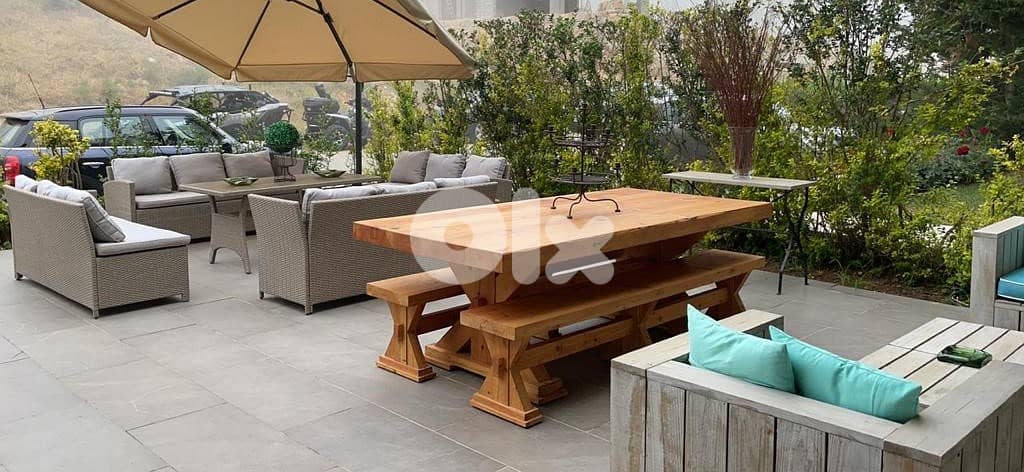 Chalet for sale in Faqra club/ Townhome/ Furnished/ Terrace 8