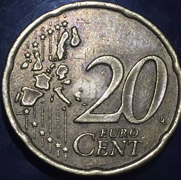 error 20 euro cent creek coin 1