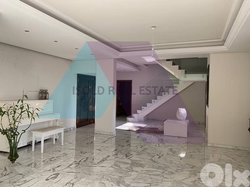 400m2 duplex apartment+50m2 terrace+ open view for sale in Ain Najem 0
