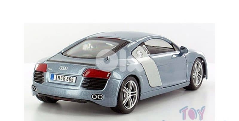 Audi R8 diecast car model 1:24 1