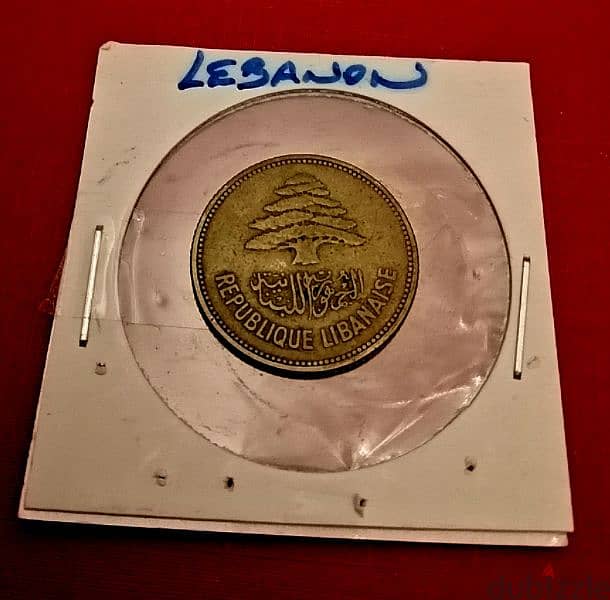 Lebanon 25 Piastres 1952 Aluminum-Bronze 3