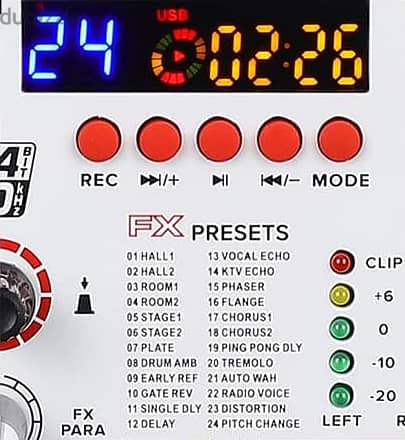 BMG-12M Mixer for karaoke,podcast,TikTok, DJ Live Streaming, YouTube 4