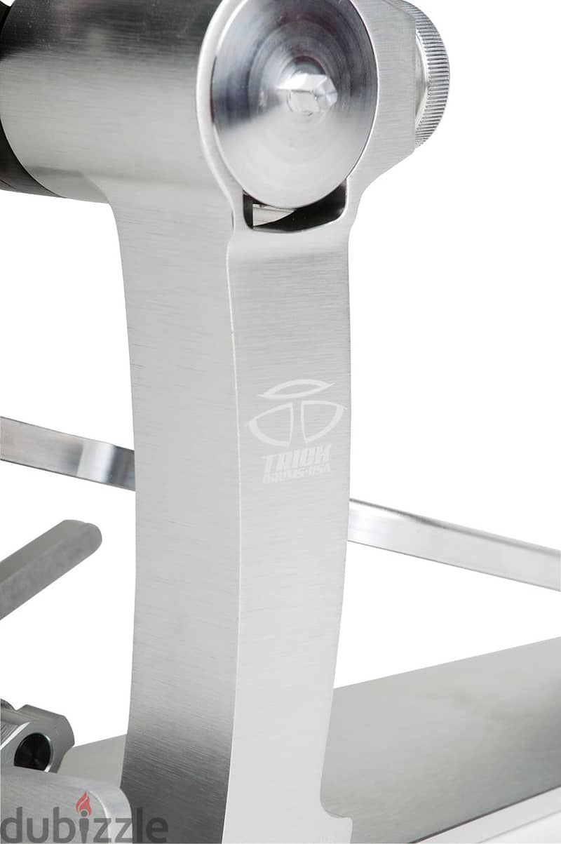 Trick Pro 1-V Big Foot Double Pedal + Trick Drums Dominator Beater 3