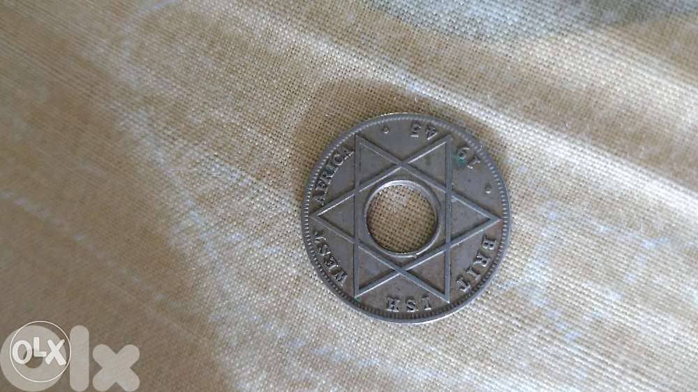 West Africa Coin year 1945 0