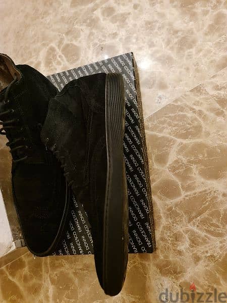 CHAMOIS BLACK SHOES 3