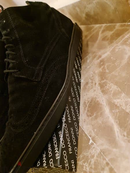CHAMOIS BLACK SHOES 7