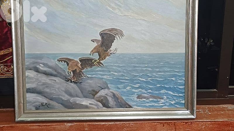 لوحة رسم زيتي 6