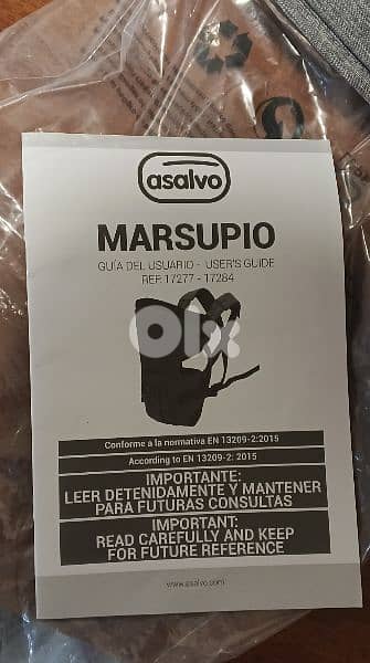 kangourou baby hug carrier asalvo 3