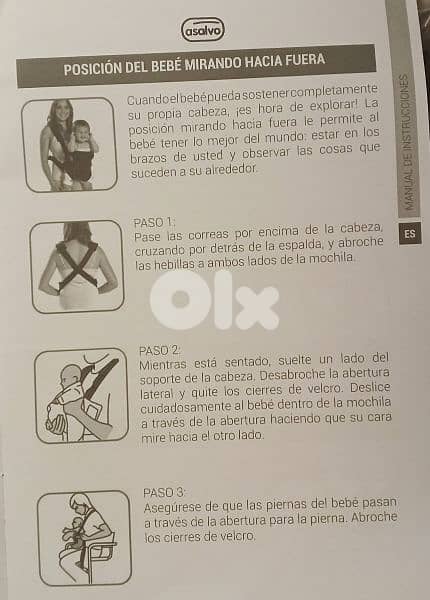 kangourou baby hug carrier asalvo 5