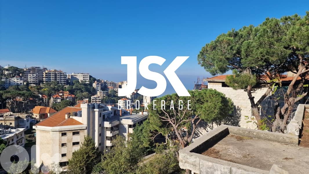 L14293 - Traditional Lebanese Building For Sale in Broumana 0