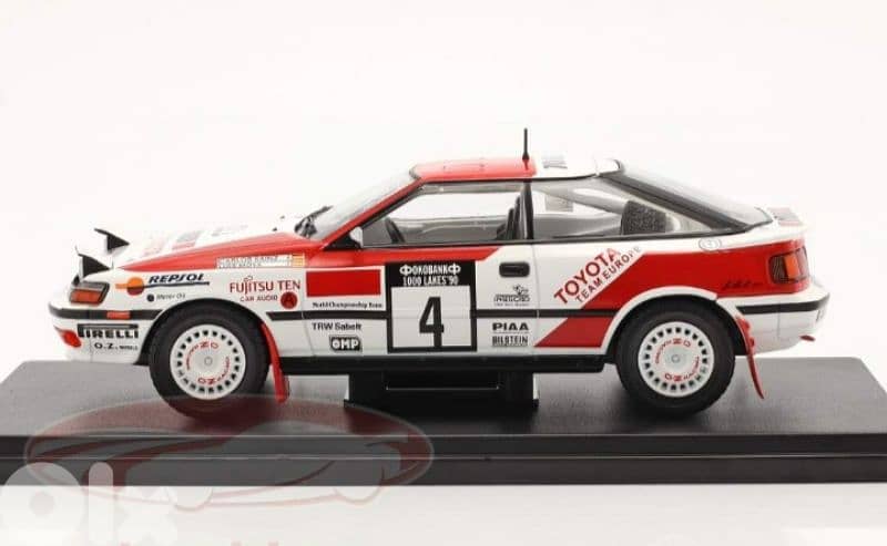 Toyota Celica GT-4 (Rally Finland 1990) diecast car model 1:24 2