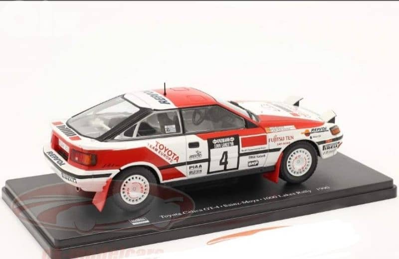 Toyota Celica GT-4 (Rally Finland 1990) diecast car model 1:24 4