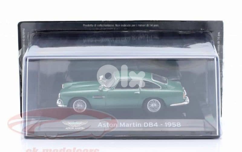 Aston Martin DB4 1958 diecast car model 1;43. 5