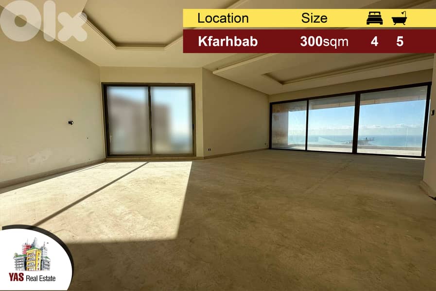 Kfarhbab 300m2 | Panoramic View | Luxury | Catchy Deal | KA | 0