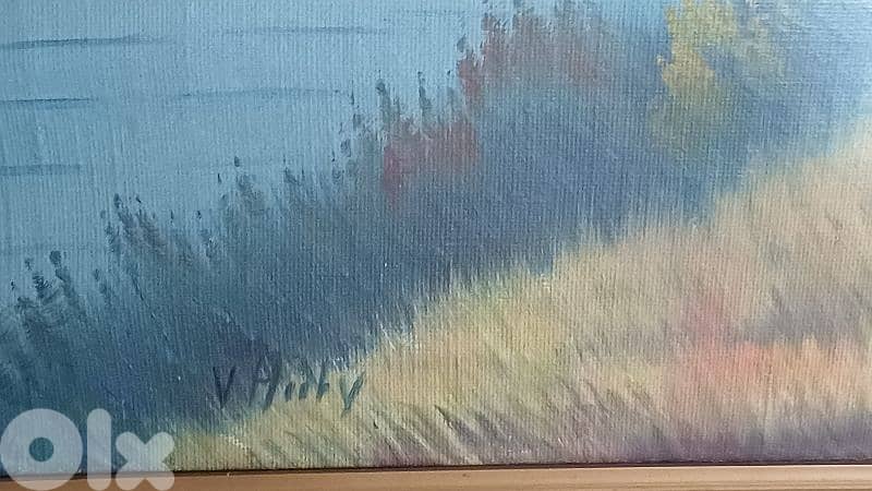 لوحة رسم زيتي 1