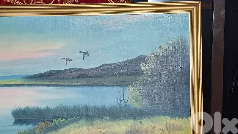 لوحة رسم زيتي 2