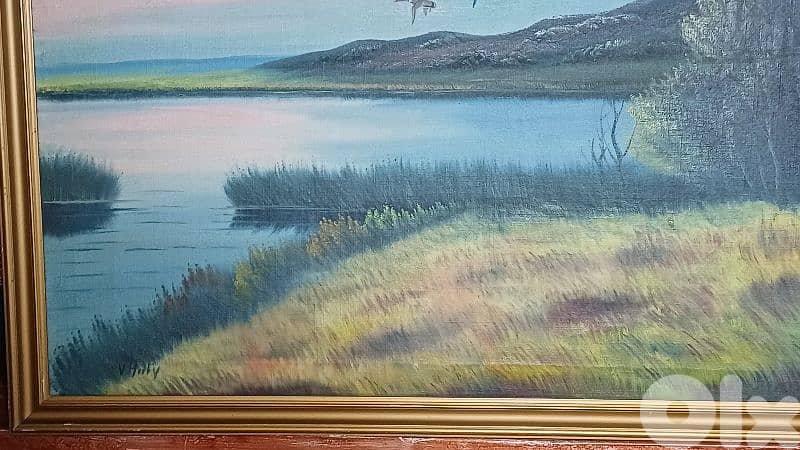 لوحة رسم زيتي 5