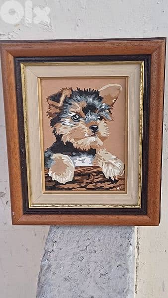 لوحة رسم اكريليك 0