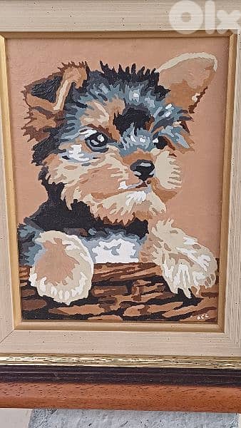 لوحة رسم اكريليك 3