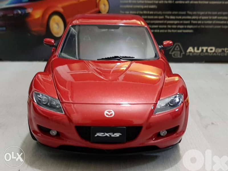 1/18 Autoart Mazda RX-8 diecast model car 0