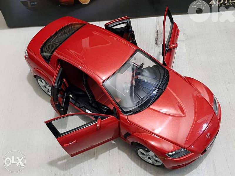 1/18 Autoart Mazda RX-8 diecast model car 5