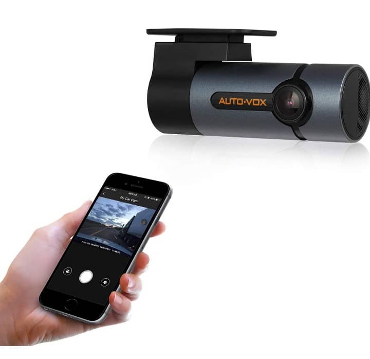 AUTO-VOX D6 Pro 1080p WiFi Dash Cam, Gesture Photography /4$delivery 0