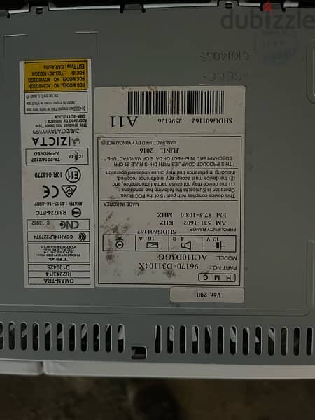 radio Hyundai Tucson 2017 6