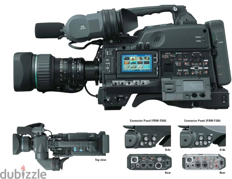 SONY PDW-F330 HD XDCAM CAMERA 1