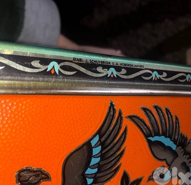 vintage rare tin box 1920s 1