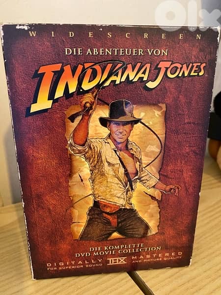 Indiana  jones box set DVD 0