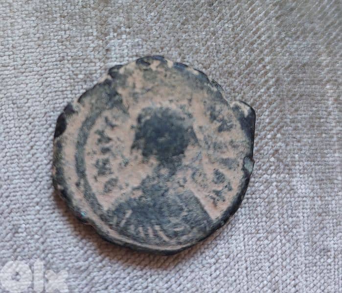 Ancient Eastern Roman coin for Emperor Anastasius I year 491 AD 0