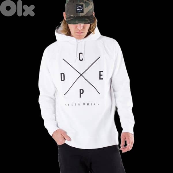 Dope Snow Men White Hoodie 0