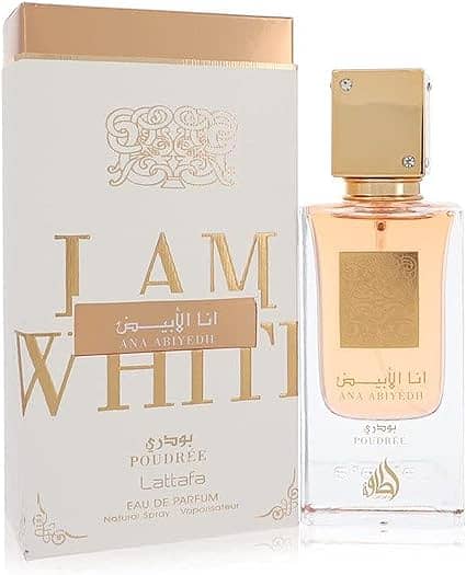 Lattafa Ana Abiyedh Poudree Eau de Parfum, 60ml 0