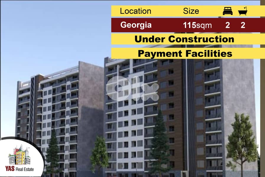 Georgia 115m2 | Under construction Project | Luxury Payment Facilities 0
