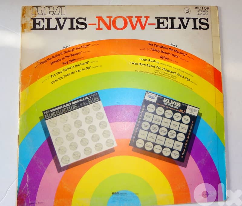 Elvis presley "now' vinyl album 1