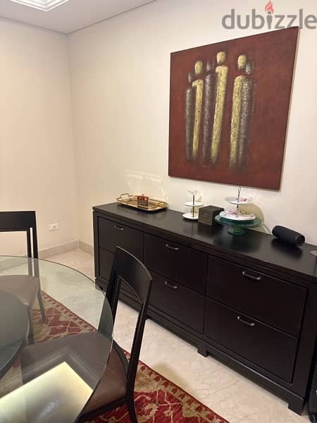 dining room ( round table, chairs & closet ) 3