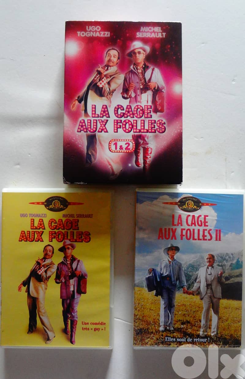 La cage aux folles 1 et 2 2 dvds box set 1