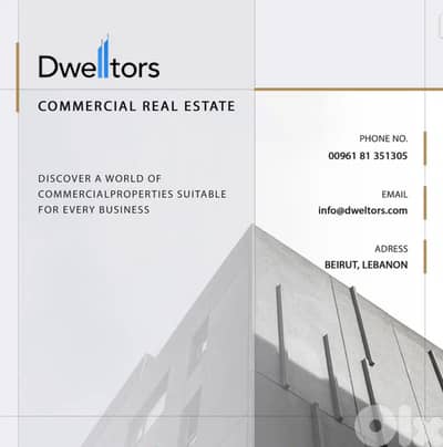 Warehouse for sale in ROUMIEH - 1200 MT2 - 4 MT Height