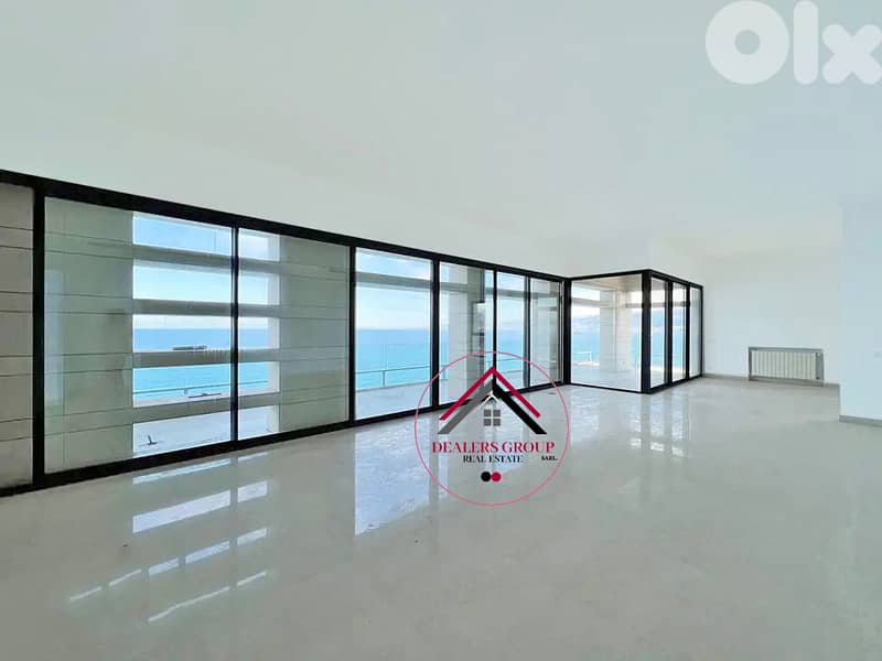 Experience the Modern Lifestyle with Full Sea View In Ain el Mreisseh 0