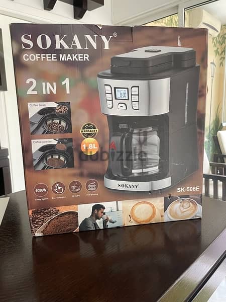 Bean to Cup with a timer clock 1