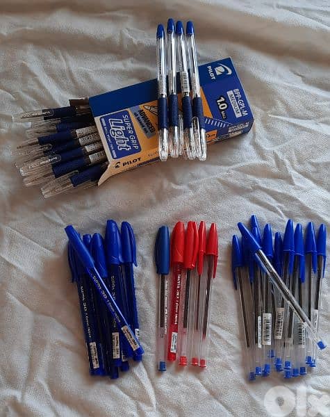 Stationary pens pencils marker scotch sticky notes. All for $500 0