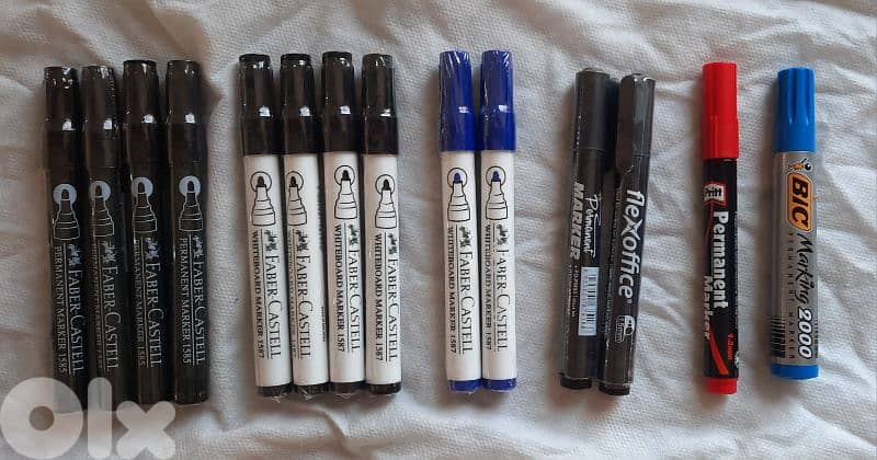 Stationary pens pencils marker scotch sticky notes. All for $500 2