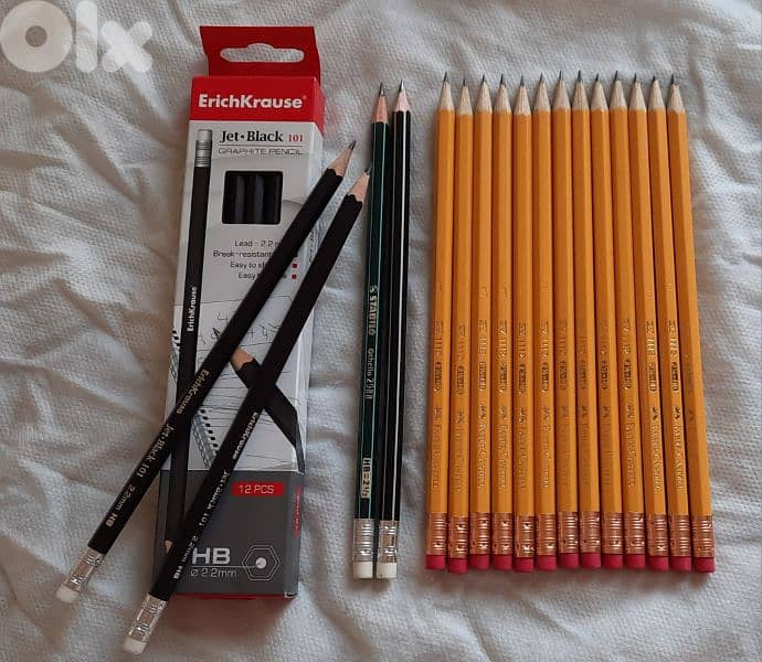 Stationary pens pencils marker scotch sticky notes. All for $500 4