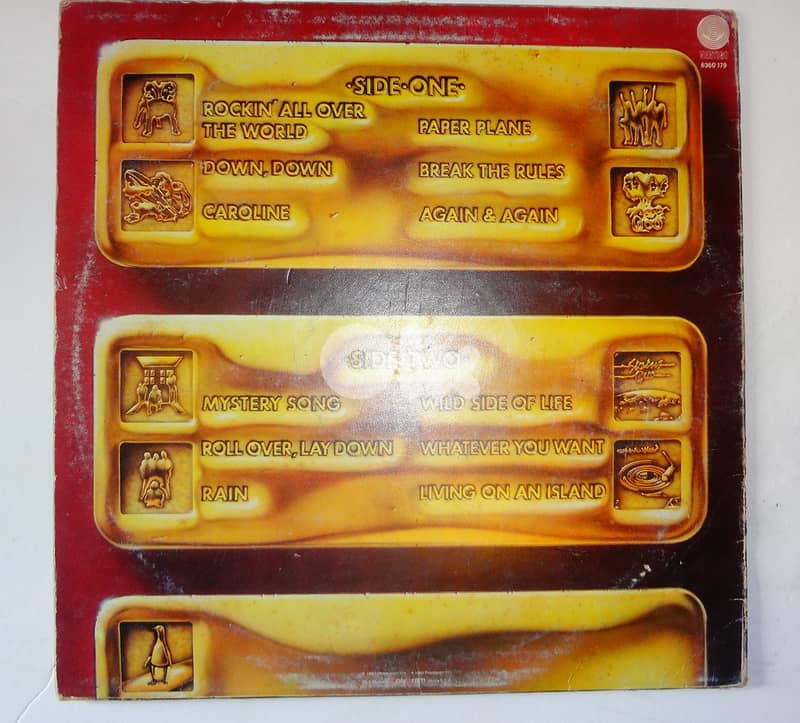 Status Quo "12 gold bars" vinyl album 1