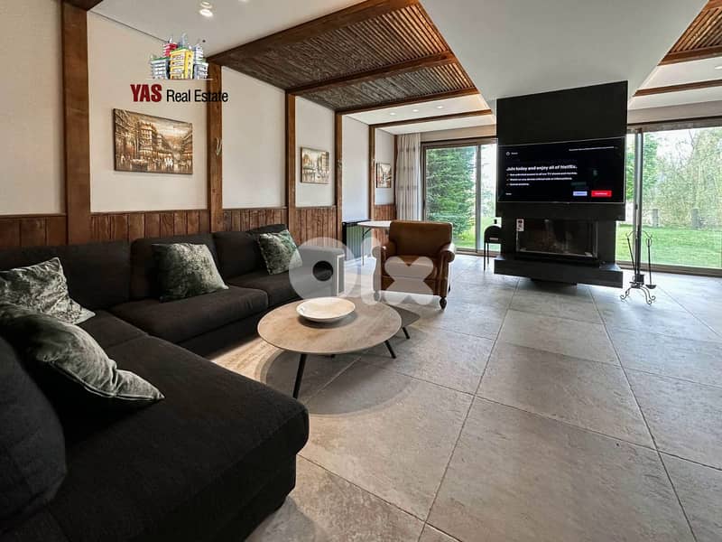 Faqra / RedRock 235m2 | 230m2 Garden | Duplex Chalet | Decorated | PA 2