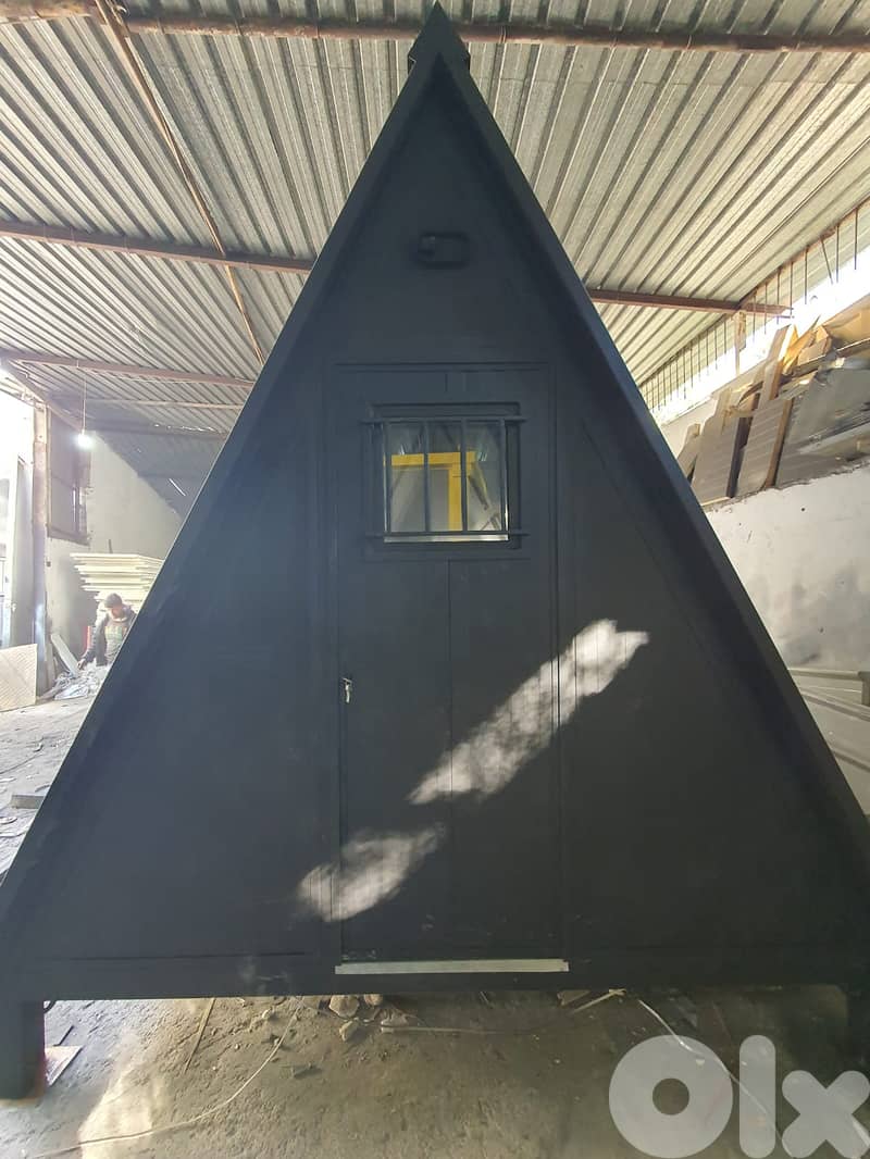 Affordable and sustainable A shape prefab house SPECIAL PRICE 0