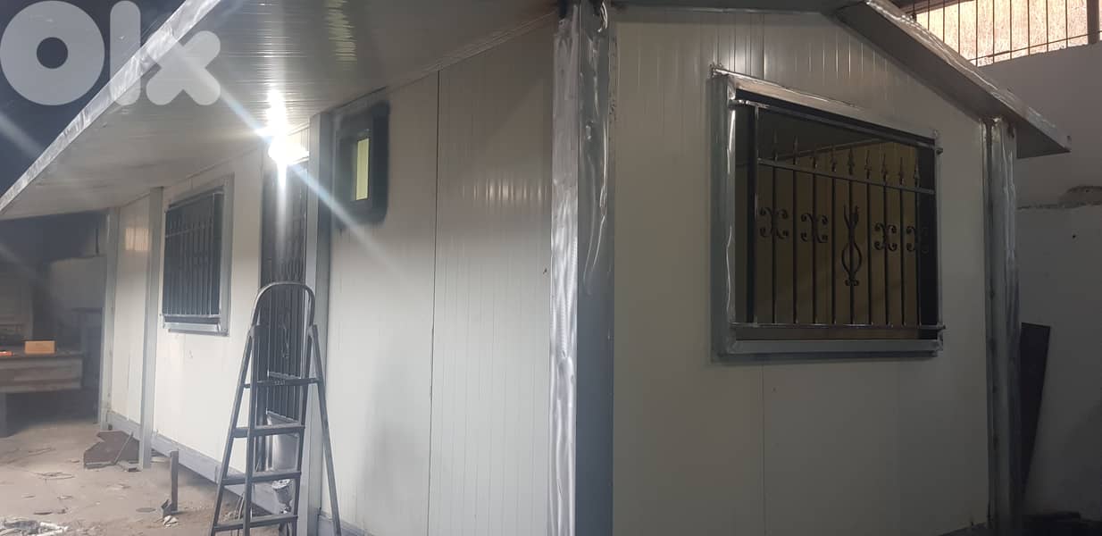 Prefabricated house 7mx3.5m - بيوت جاهزة 4