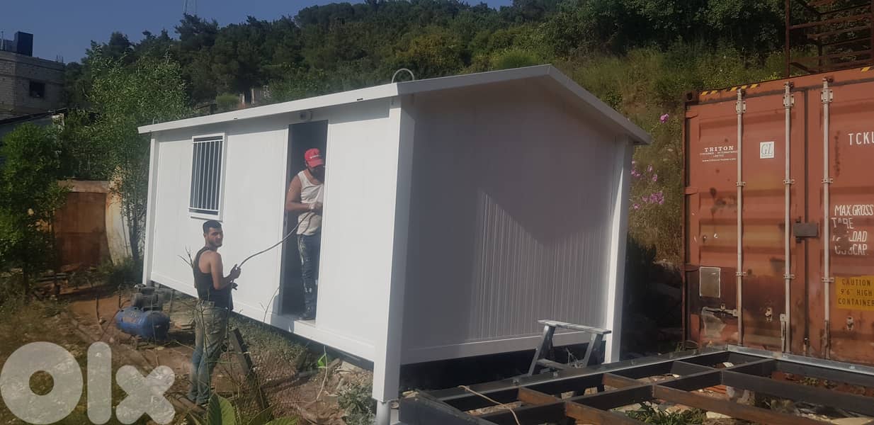 Quality prefab houses 6mx3m - بيت جاهز 1